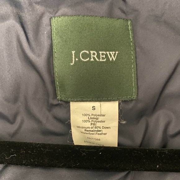 J. Crew Puffer Jacket (Size S) - Picture 3 of 3